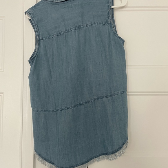 Thread and supply button up tank top - Picture 5 of 5